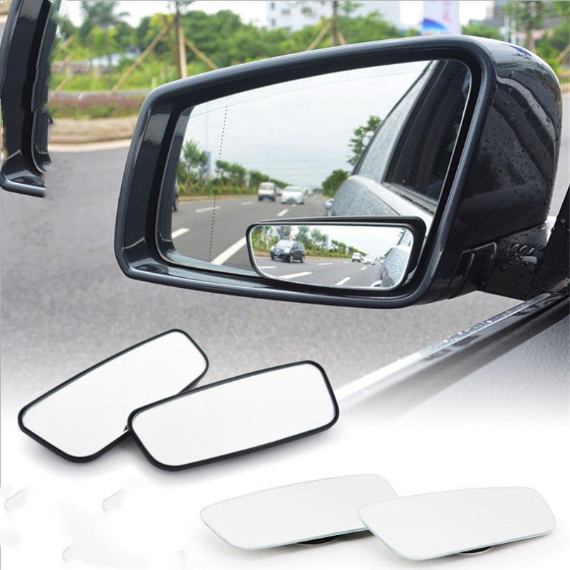 Espejo retrovisor con superficie curva, espejo de adaptación, ángulo ajustable auxiliar inverso