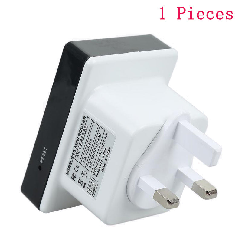 Repetidor Wifi de 300M amplificador de señal de red inalámbrica repetidor inalámbrico de puerto de red Dual