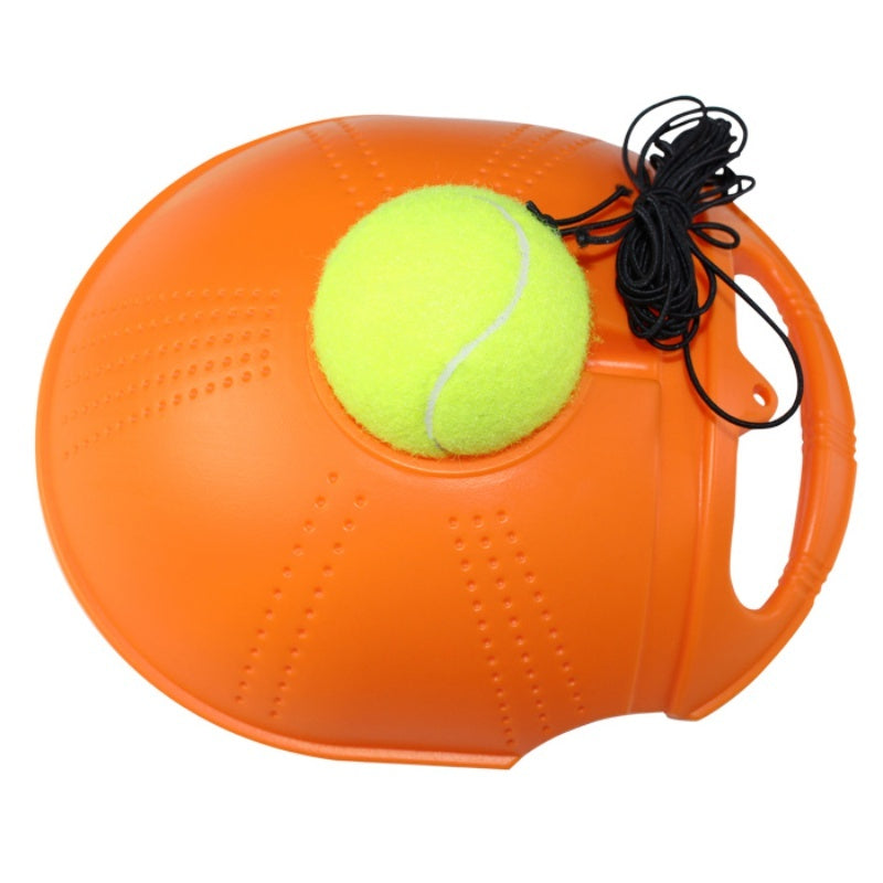 Base d'entraînement de tennis simple senior et siège de balle de tennis