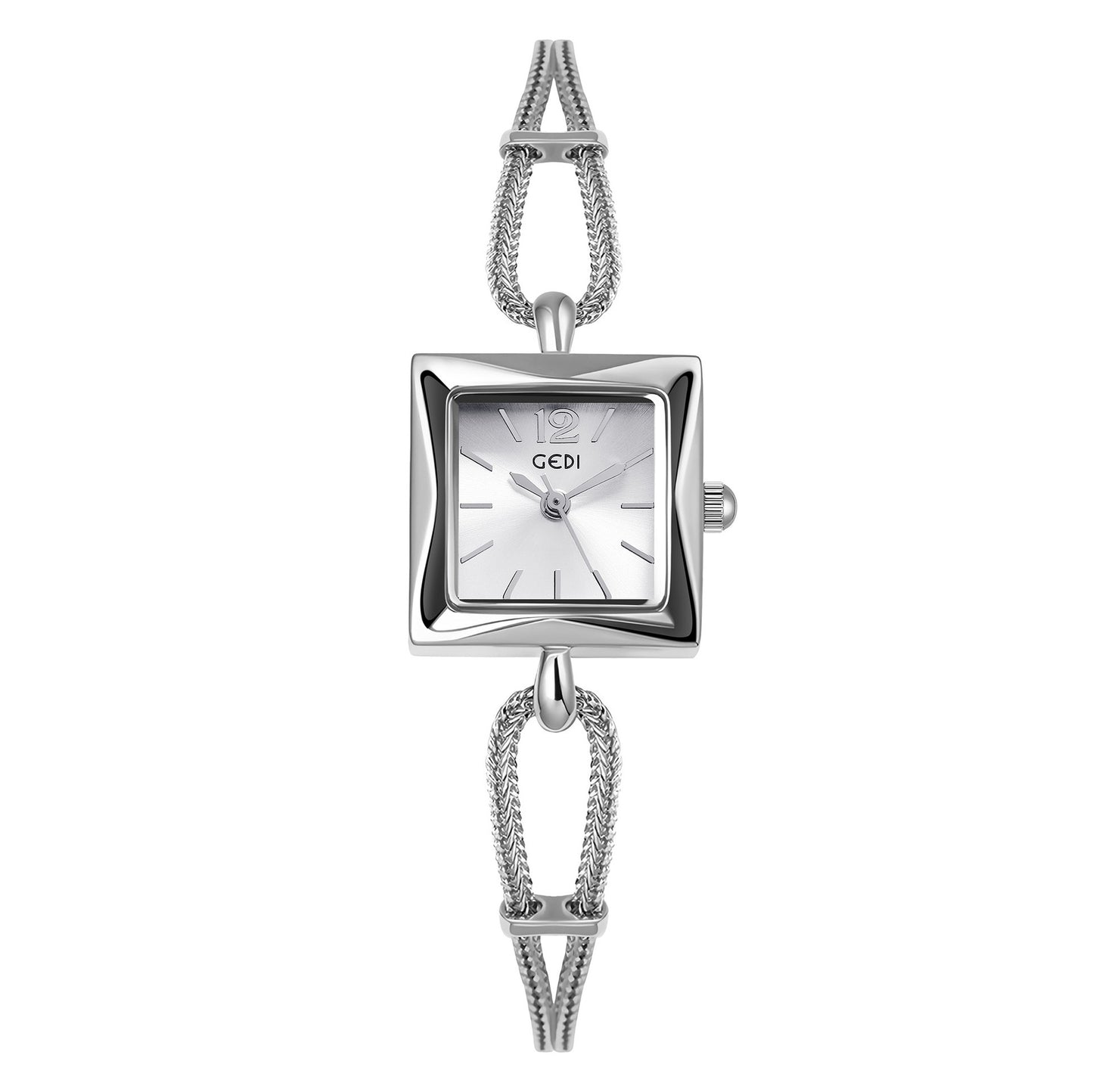 Montre-Bracelet en alliage, petite plaque carrée Simple de haute qualité, Style Antique