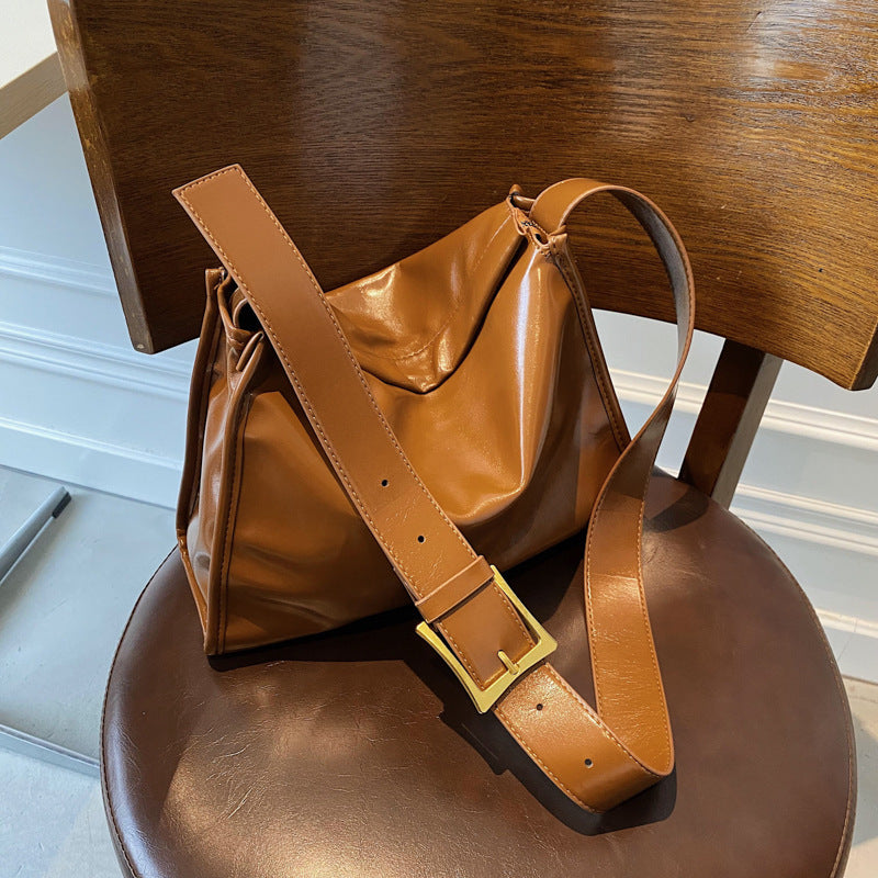 Nuevo bolso bandolera retro de gran capacidad para ir al trabajo
