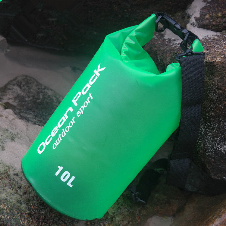 Sac de plage anti-eau, sac seau étanche en PVC, sac étanche à la dérive, sac de natation, sac de sport de plein air