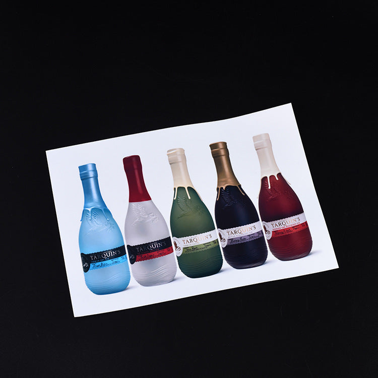 Etiqueta de impresión autoadhesiva de PVC negro mate, pegatina mate A4