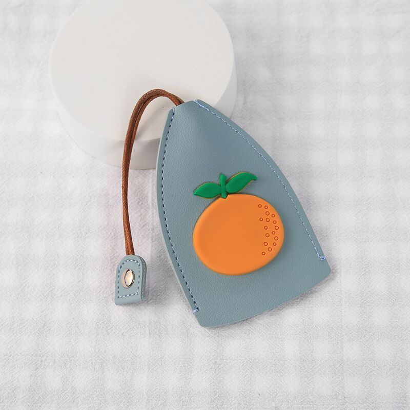 Cartoon Pull-out Key Case Creative PU Leather Car Key Protector Universal