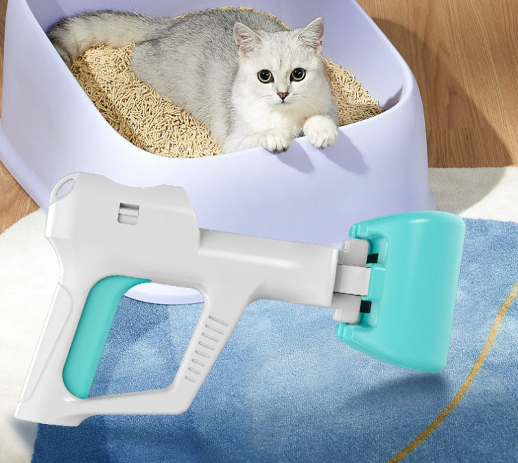 Collecteur de toilettes en plastique portable pour animaux de compagnie