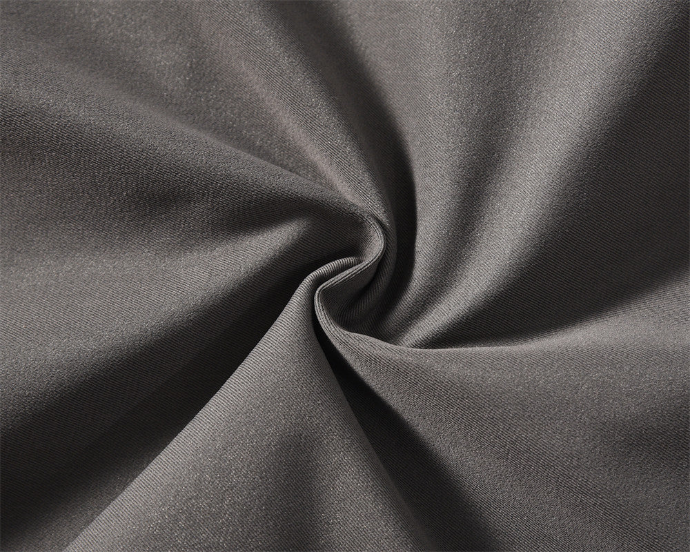 Men's Loose Drooping All-match Elastic Waist Drawstring Straight Long Pants