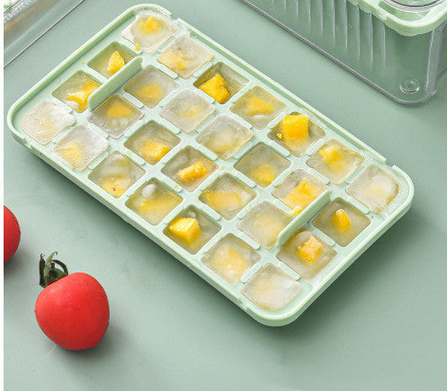 Plateau à glaçons de cuisine, Type presse, machine à boules de glace, presse rapide, moule à glace en Silicone de qualité alimentaire, seau pour whisky, café glacé