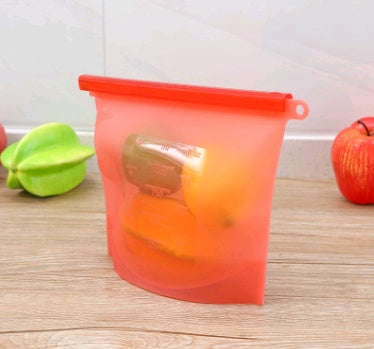 Sac de conservation en Silicone, sac scellé sous vide, sac de conservation des aliments, sac de conservation des aliments et des fruits au réfrigérateur