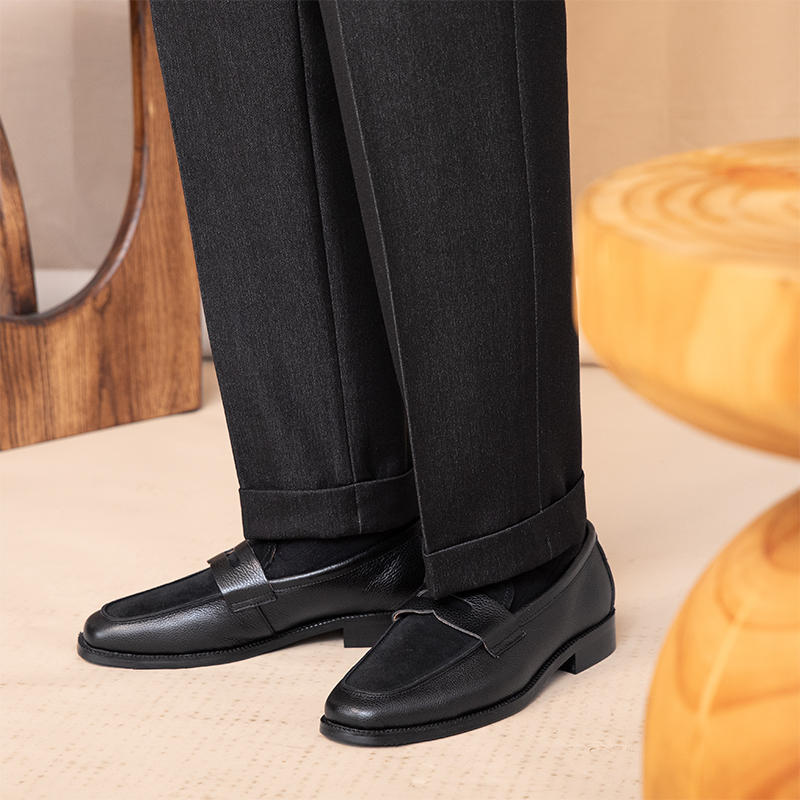 Chaussures décontractées à petit bout carré