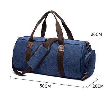 Sac messager en toile portable pour voyage en plein air