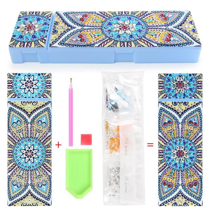 Personalized Creative Diamond Drawing Pencil Case