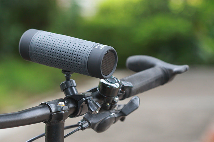Mini bicicleta al aire libre Bluetooth altavoz tarjeta Radio linterna estéreo llamada con manos libres altavoz