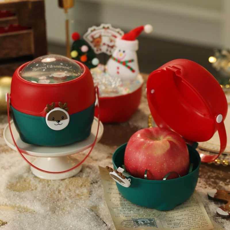 Bolso de plástico de regalo pequeño de Navidad