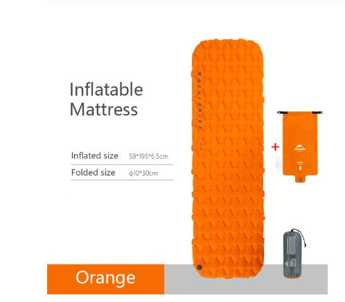 Colchoneta inflable para dormir en tienda de campaña al aire libre