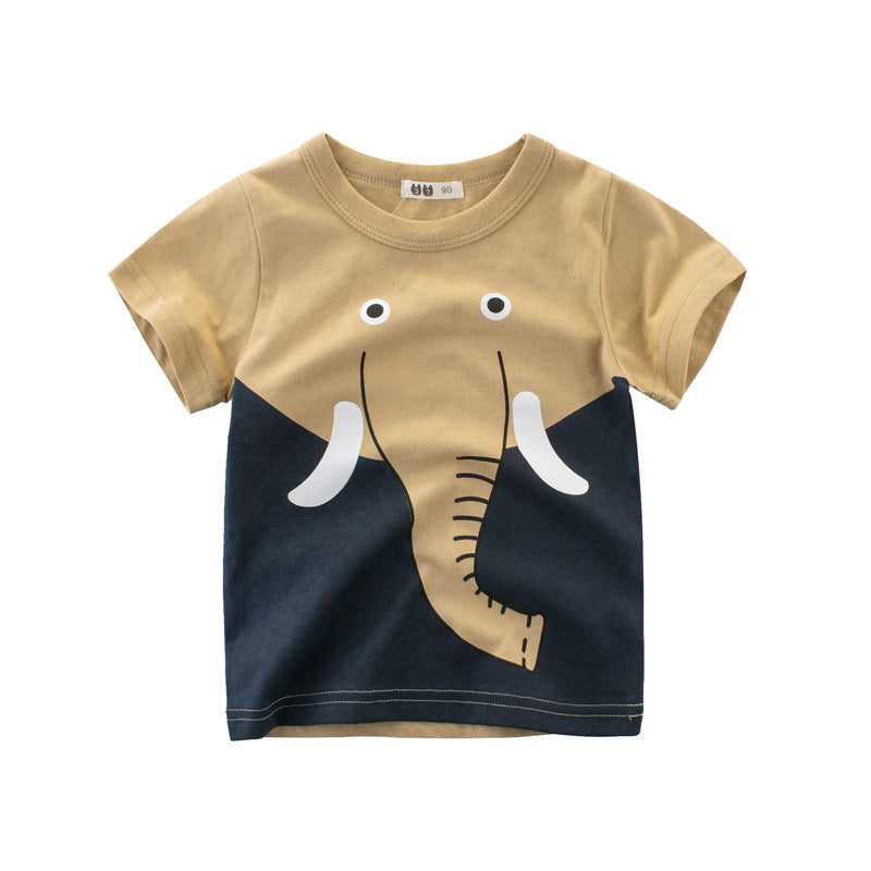 Camiseta niño manga corta niño media manga