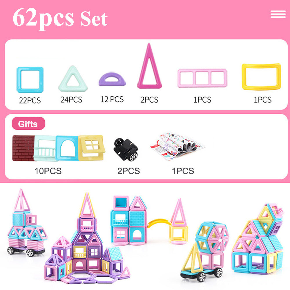 juguetes de bloques de construcción magnéticos