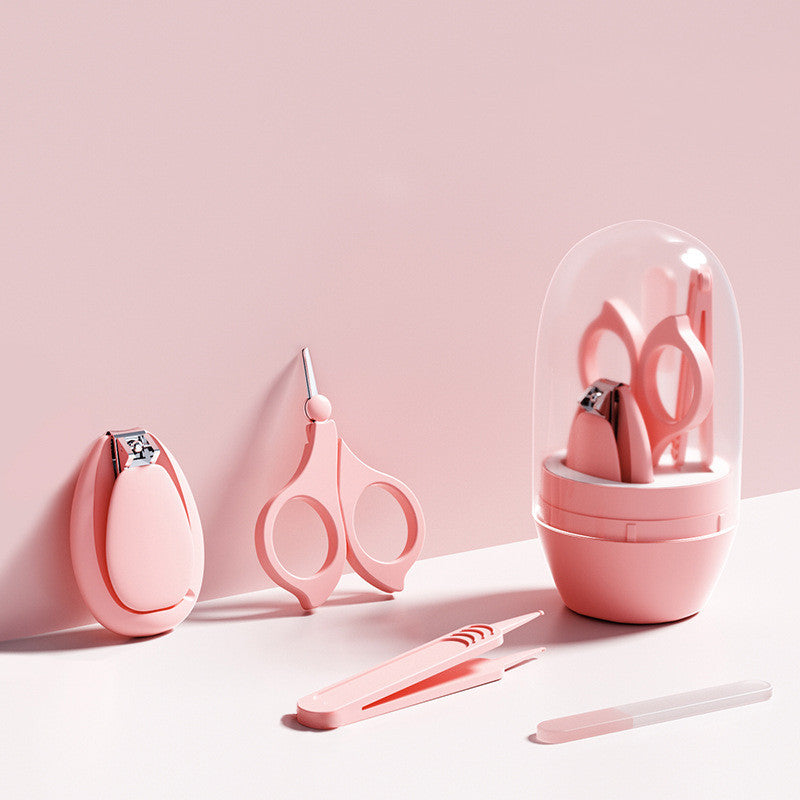 Round Can Set Baby Nail Clippers For Newborns