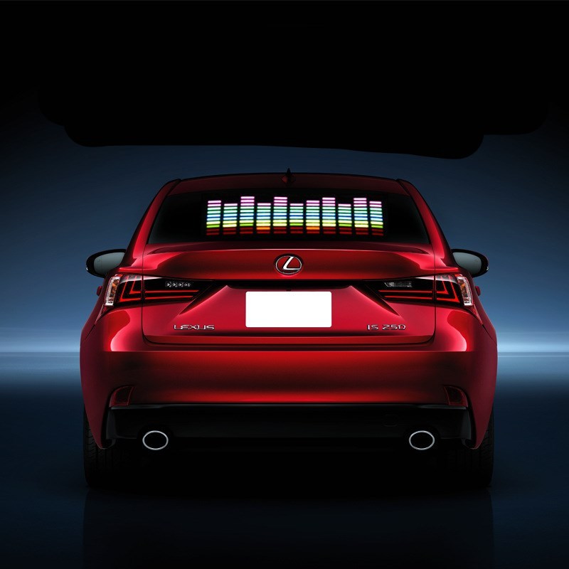 Lumière de rythme de musique LED pour automobile