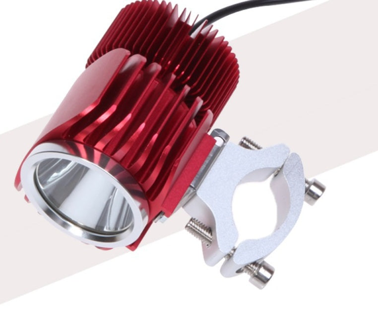 Abrazadera de tubo de foco Led para motocicleta, soporte de parachoques, marco de fijación de aleación de aluminio para vehículo eléctrico