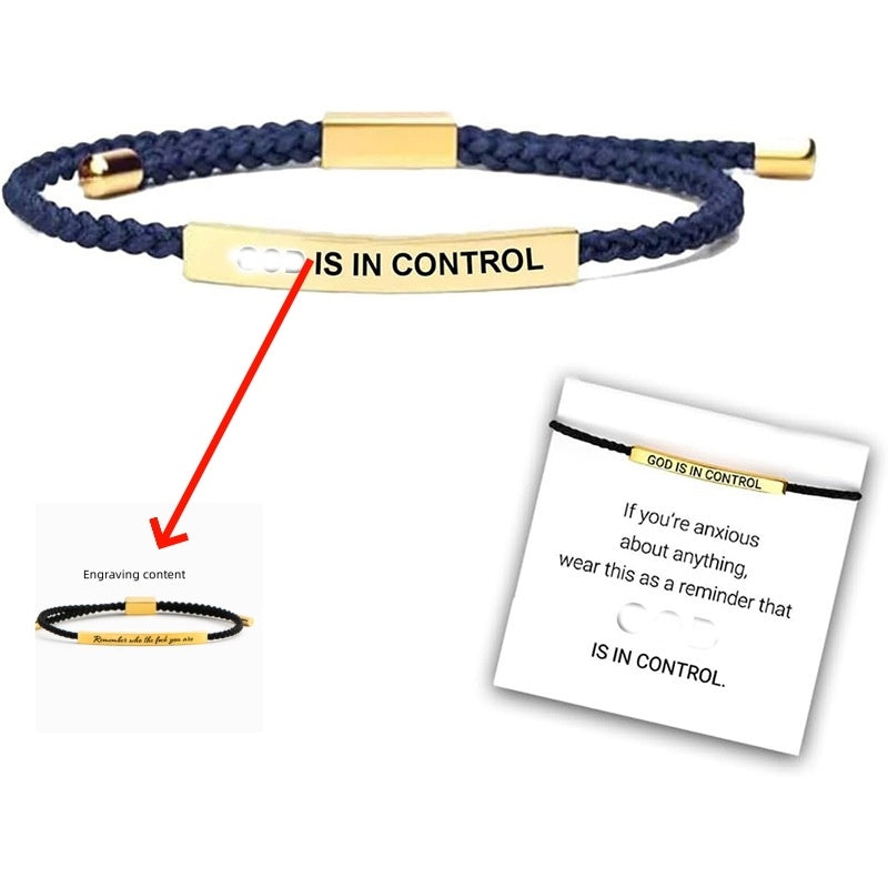 Simple All-match Stainless Steel Woven Bracelet