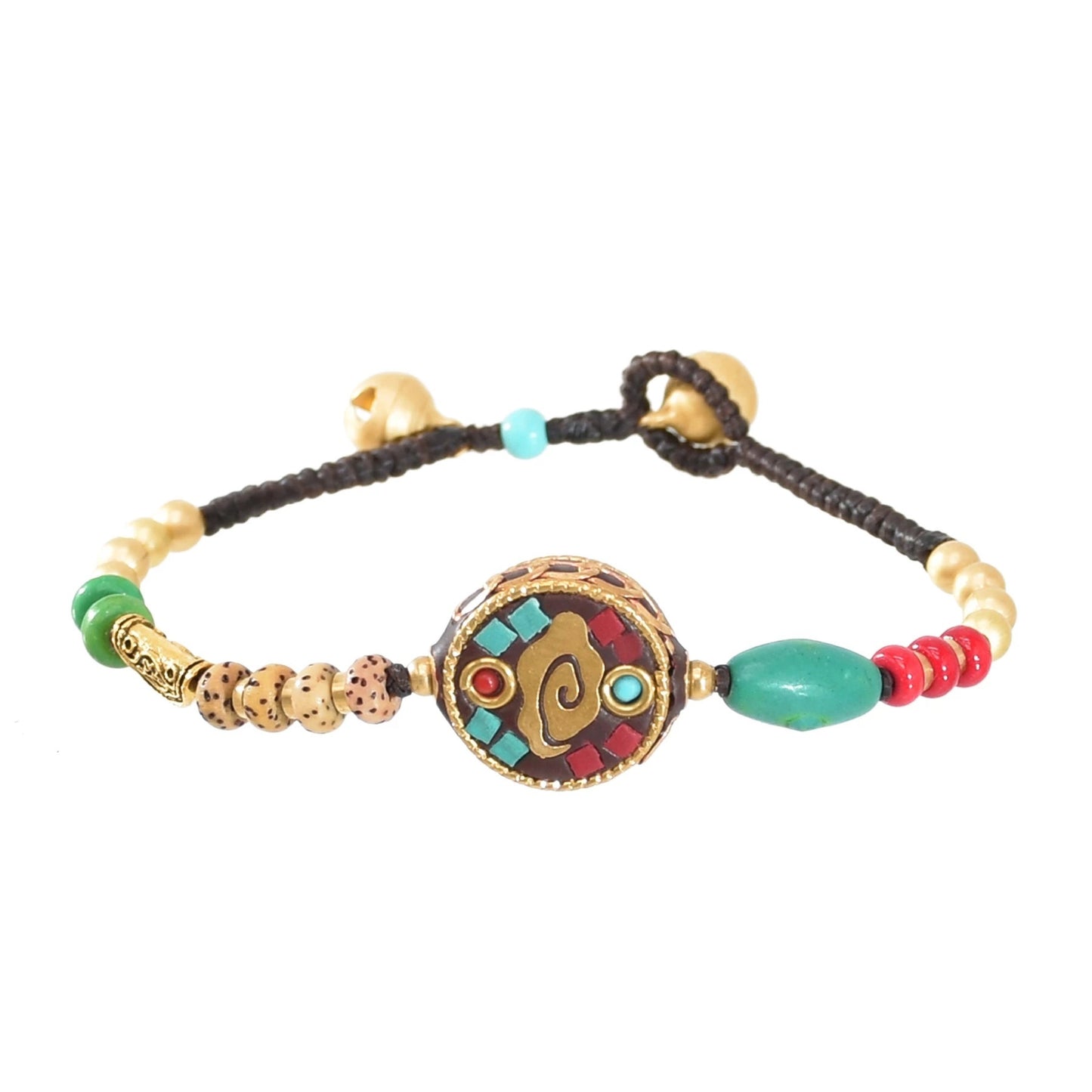Bohemian Ethnic Style Hand-woven Bell Bracelet