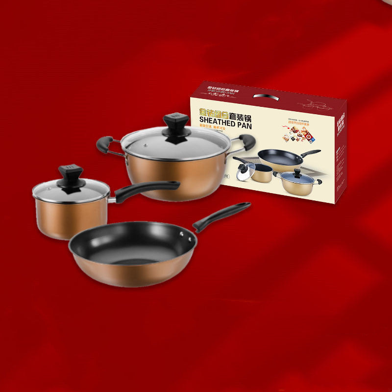 Ensemble de casseroles de cuisine, ustensiles de cuisine, casseroles