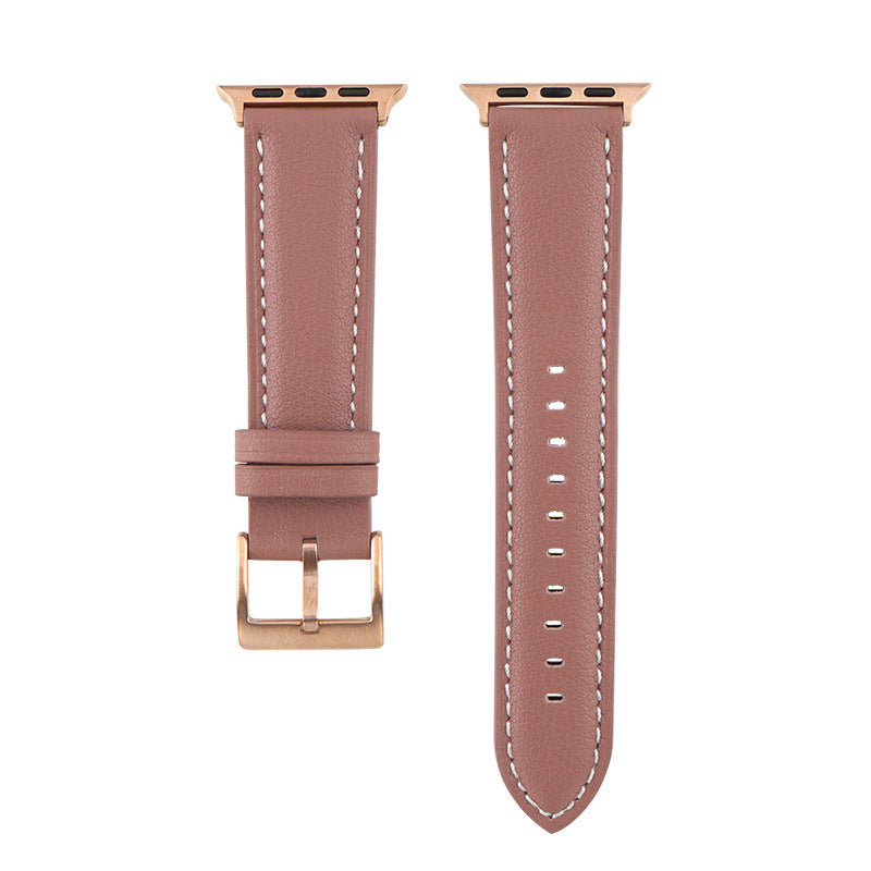 Leather Strap Iwatch7-1 SE Glossy Leather