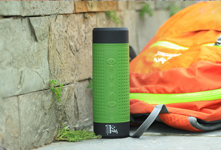 Mini bicicleta al aire libre Bluetooth altavoz tarjeta Radio linterna estéreo llamada con manos libres altavoz