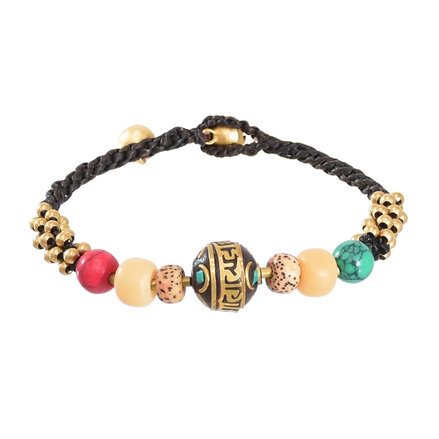 Bohemian Ethnic Style Hand-woven Bell Bracelet
