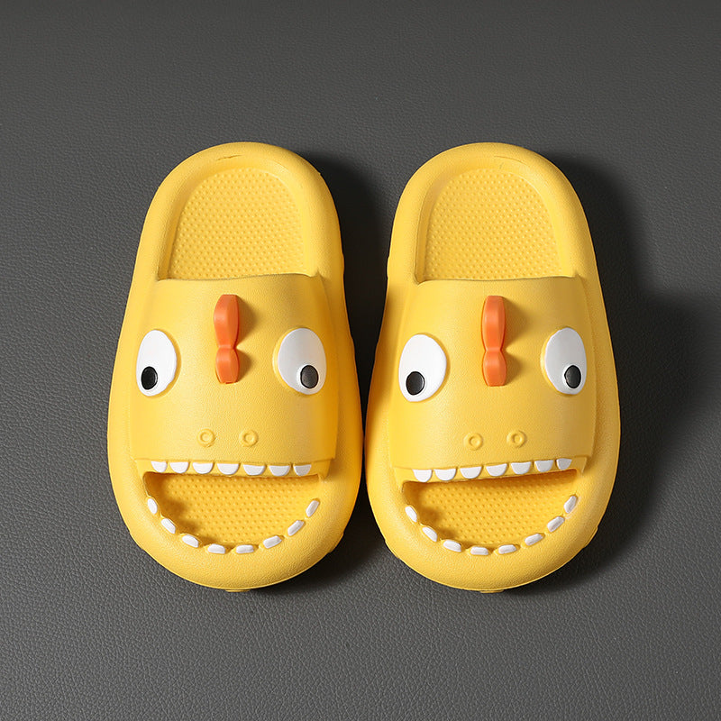 Pantoufles de requin pour enfants, chaussures de douche antidérapantes pour garçons et filles