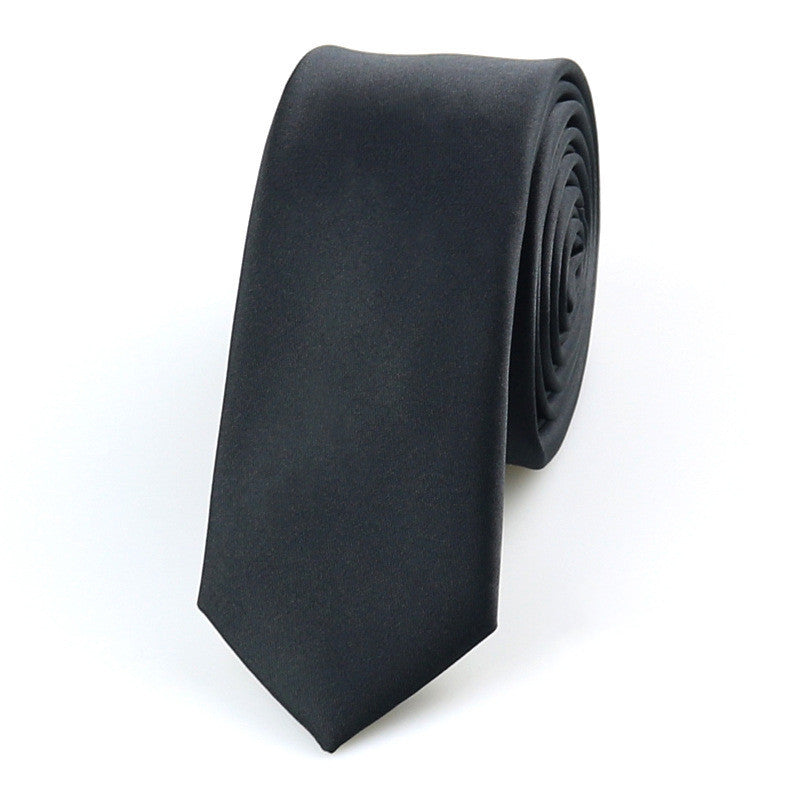 Ropa formal Estilo coreano Boda Novio Padrino Accesorios casuales Punto a rayas Retro 5 cm Corbata de mano brillante para hombres