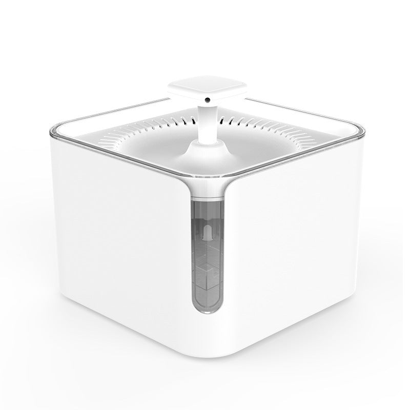 Bebedero automático para perros y gatos, fuente de agua para gatos con filtración circulante de 360 grados, dispensador de agua para estanque, USB, 3L