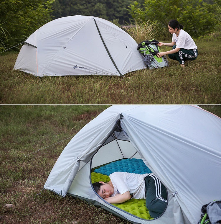 Tente de camping anti-pluie extérieure double