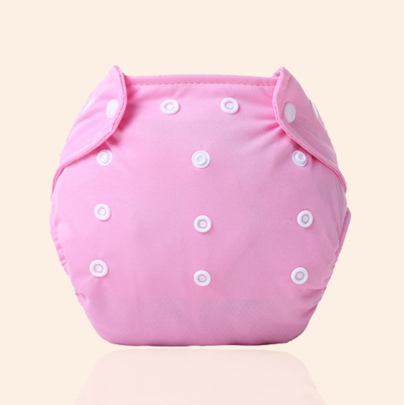 Couches étanches pour bébé, taille réglable, en coton, coussin isolant respirant