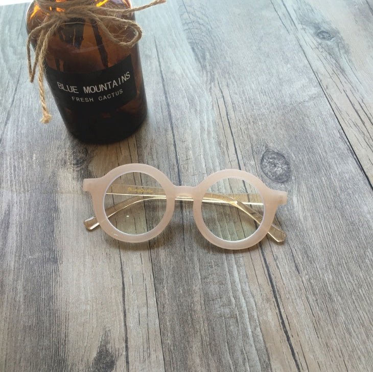 Gafas retro con montura redonda