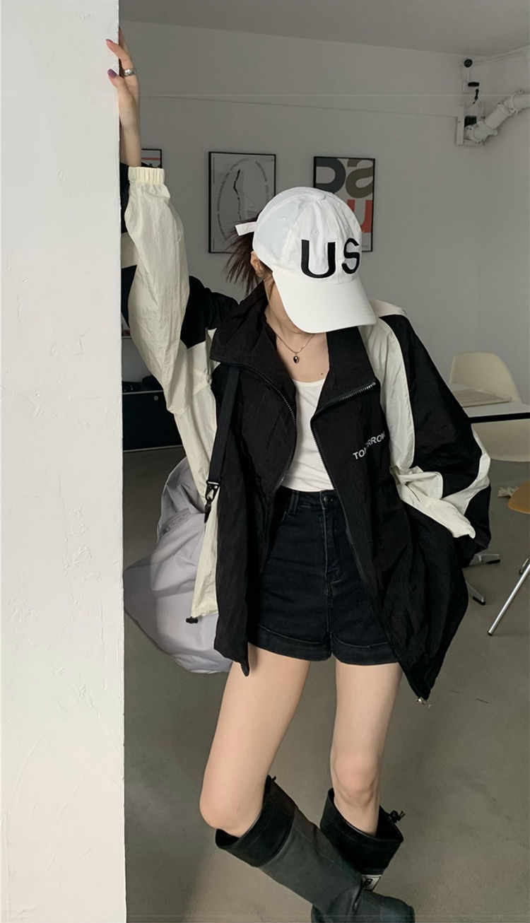 Vêtements de protection solaire pour femmes, vêtements de travail rétro, veste d'extérieur, manteau