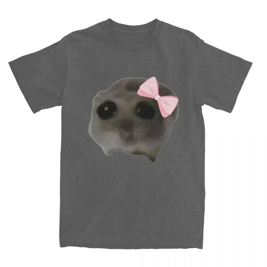 Women's Drop Shoulder Cotton Crew Neck T-shirt