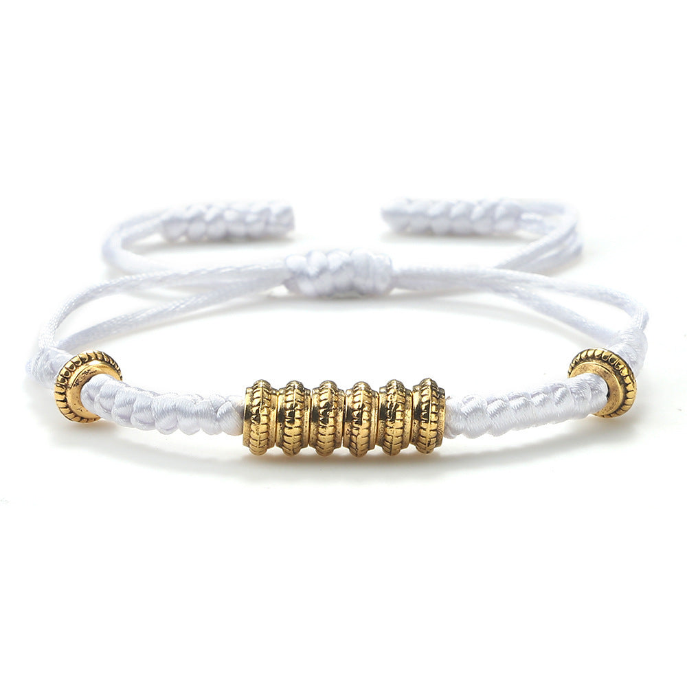 Bracelet Couple Rond Or Et Argent