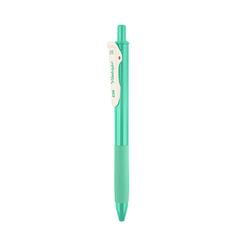 Juego de bolígrafos de gel de color retro Papelería para estudiantes