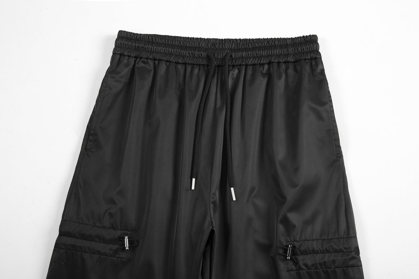 Men's Sports Outdoor Drawstring Design Loose Wide-leg Bell-bottoms