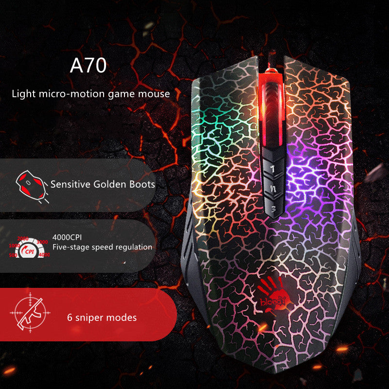 Souris de jeu E-Sports filaire