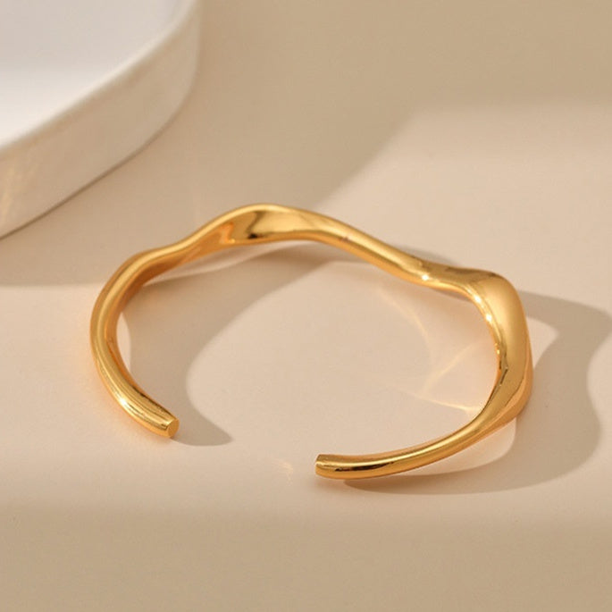 Bracelet de tempérament minimaliste de luxe léger de haute qualité, petit design unique