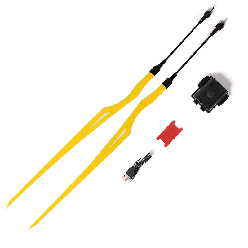 Barre lumineuse pour casque