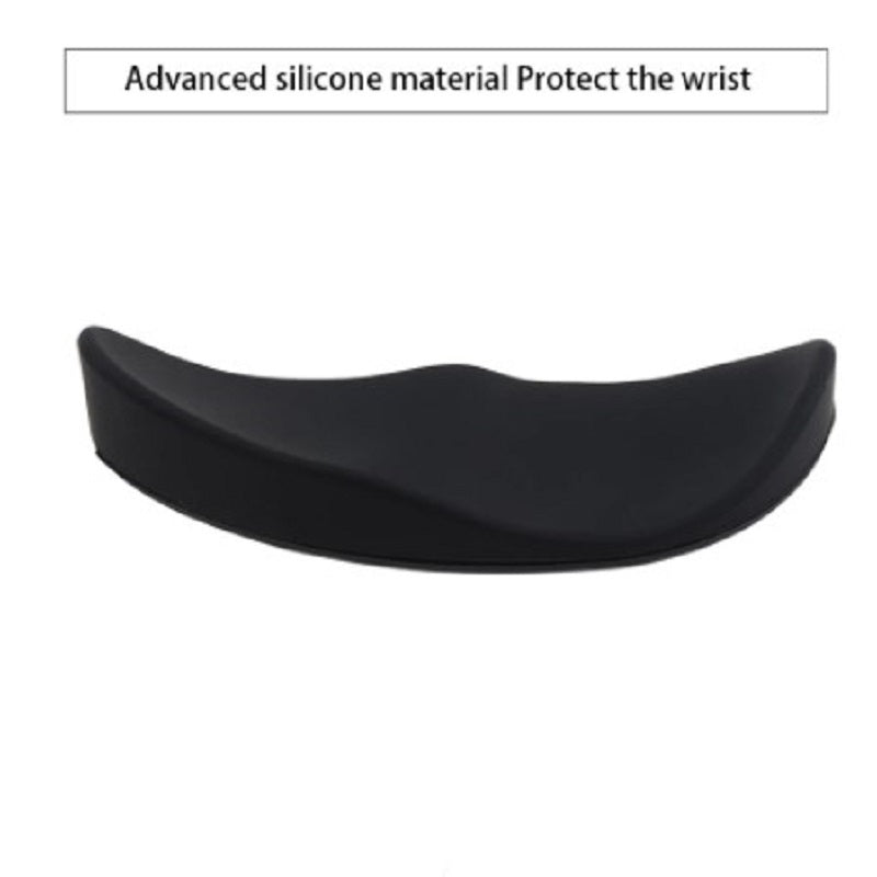 Repose-poignet de souris ergonomique, tapis de souris en Gel de silicone antidérapant, tapis de Support de repose-poignet aérodynamique, tapis de souris d'ordinateur pour accessoires de PC de jeu de bureau