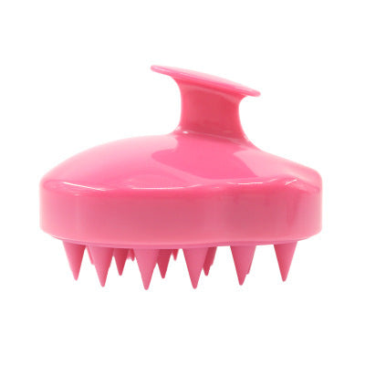 Brosse en silicone pour nettoyer le cuir chevelu et masser les méridiens sanguins