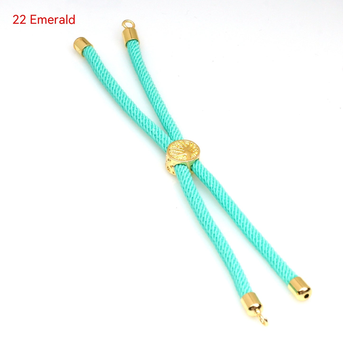 18K Bag Gold Buckle Color Retention 3MM Milan Bracelet Bracelet Adjustable Push-pull Semi-finished Product Accessories