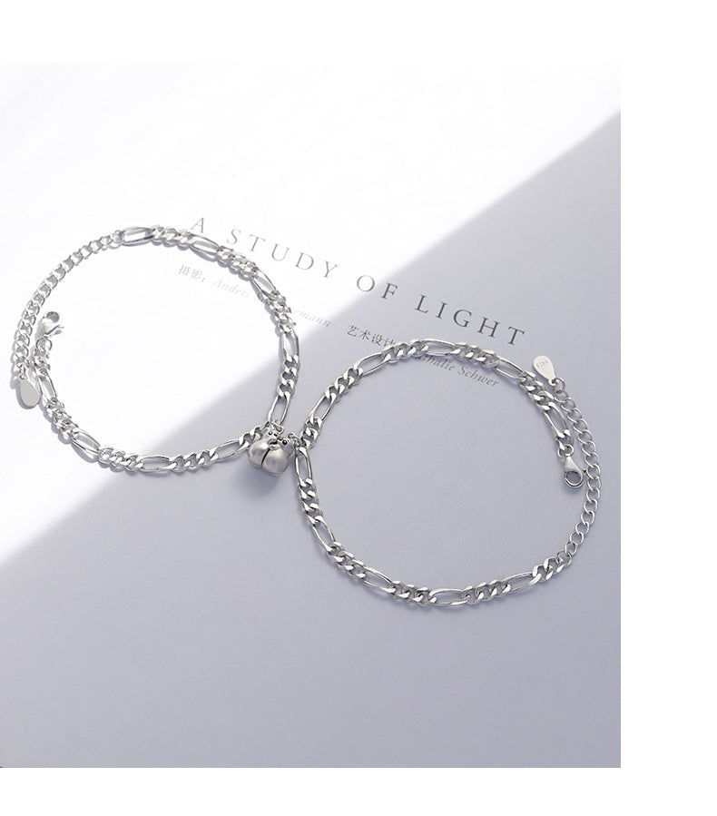 Bracelet magnétique à la mode pour une paire d'amoureux