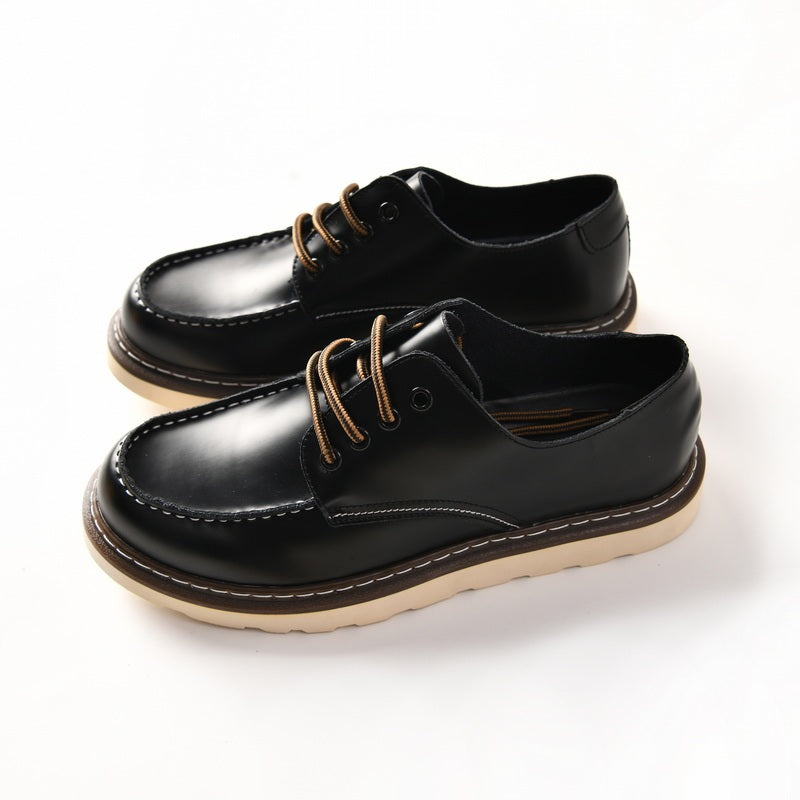 Edición de corte bajo con piel de caballo loco retro americano