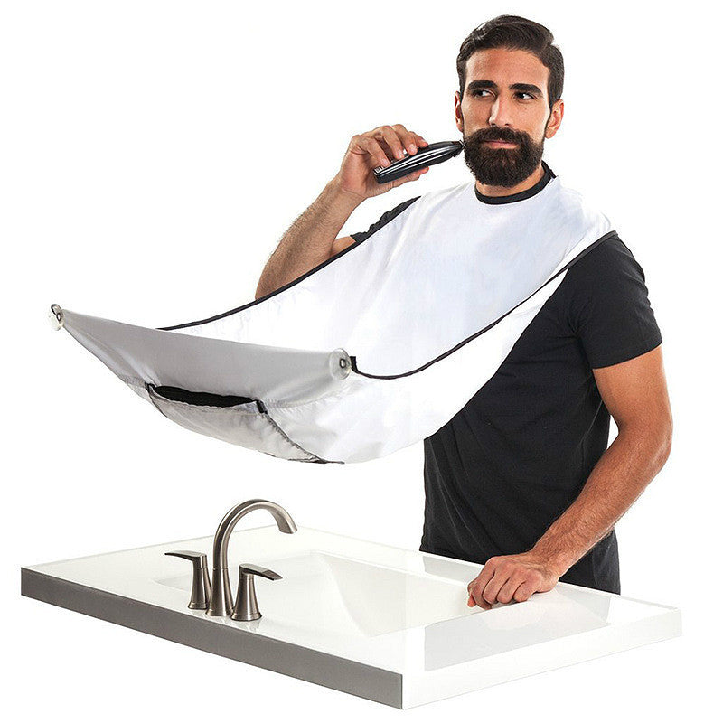 Tablier de rasage Tissu de protection pour façonner la barbe