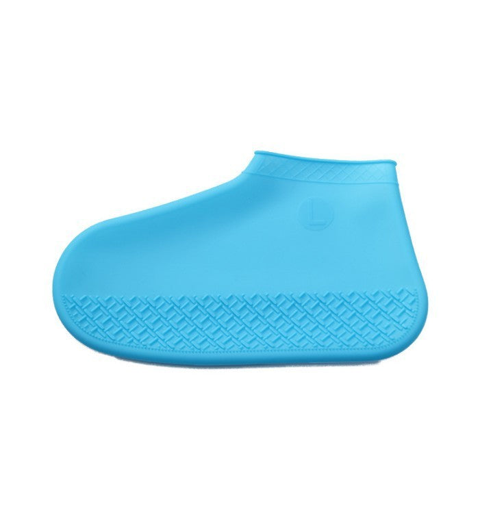 Bottes de pluie en silicone faciles à transporter pour hommes et femmes